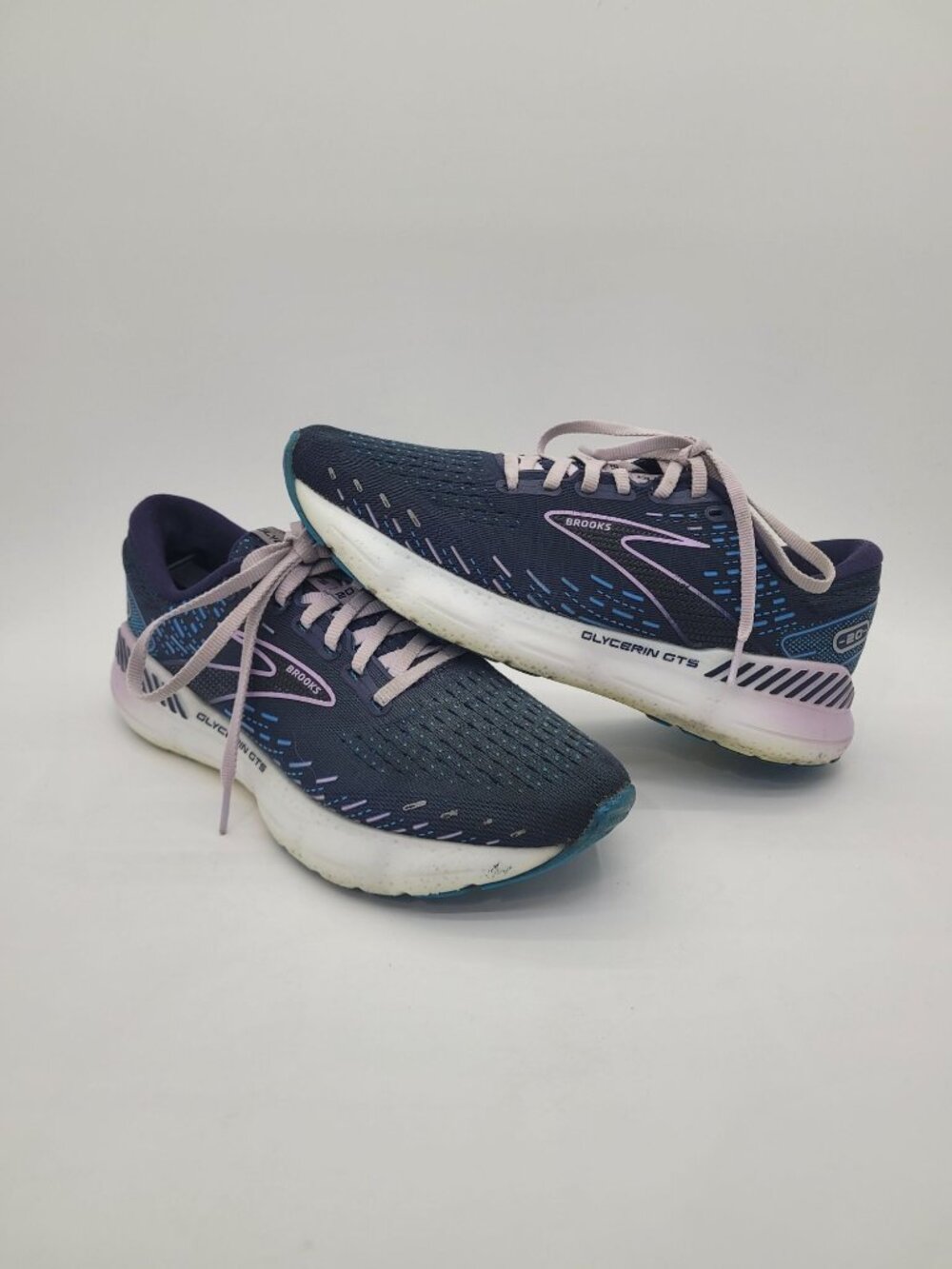 Brooks Glycerin Peacoat/Ocean/Pastel Lilac Navy Purple Women's Size 9